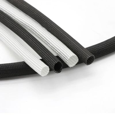 Black Fiberglass Heat Shield Sleeve 5 Meters, Insulation Braid Sleeving 600 Deg. Diameter 1mm/1.5mm/2mm/3mm(White,1.5mm)