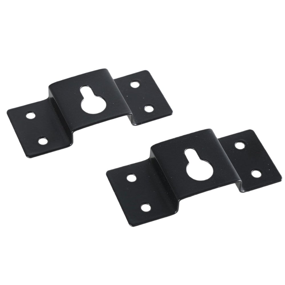 Kangnice 1pair Speakers Wall Mount Bracket Speakers Wall Hook for Surround Sound Systems and Music Equipment Secure Metal