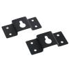 Kangnice 1pair Speakers Wall Mount Bracket Speakers Wall Hook for Surround Sound Systems and Music Equipment Secure Metal view 1