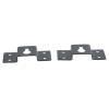 Kangnice 1pair Speakers Wall Mount Bracket Speakers Wall Hook for Surround Sound Systems and Music Equipment Secure Metal view 4