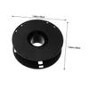 LIFKOME Cable Winding Spool Black Cord Reel Plastic Extension Cable Storage Holder for Camping Home Office view 2
