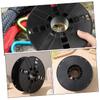 LIFKOME Cable Winding Spool Black Cord Reel Plastic Extension Cable Storage Holder for Camping Home Office view 3