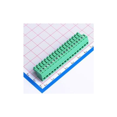 (2pieces) MX15EDGK-3.81-18P-GN01-Cu-Y-A P=3.81mm