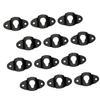 DOITOOL 20pcs Audio Speaker Hanger Plate Iron Hanging Bracket for Surround Sound Wall Mount view 1