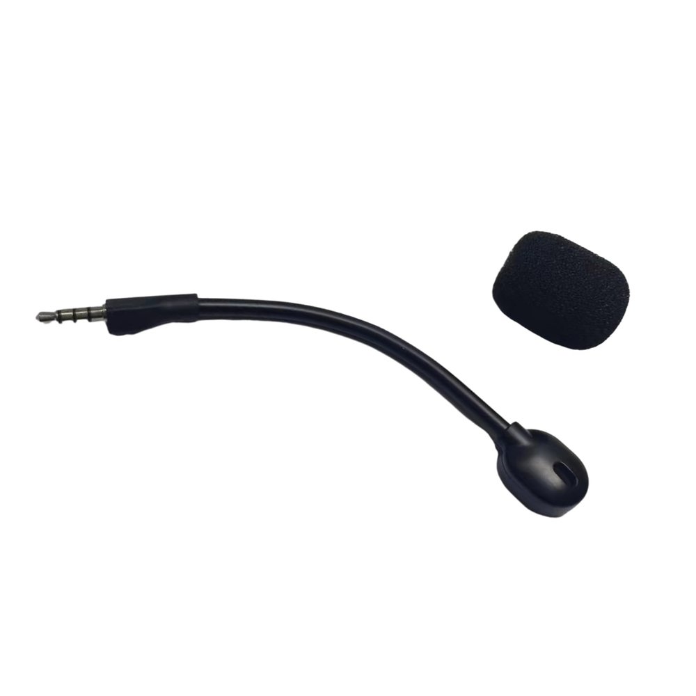 Immerse Yourself in Gaming with A 3.5mm Detachable Mics Compatible for Arctis1 Headsets Microphone 14cm/5.51inch