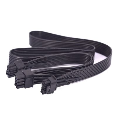 YWZBQL Wen ST PCIE Dual 8Pin to ATX3.0 12VHPWR PCIE 5.0 12+4Pin Power Supply Cable Modular GPU 8 Pin Male to 16Pin Male 18 AWG Graphics Cable(1pcs)
