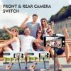 Remote Control for TikTok,Wireless Remote Camera Shutter with Zoom in Out for iPhone&Android, Front Rear Camera Switch,Page Turner for E-Book APP, Phone Remote, Scrolling Ring for TIK Tok, Black view 4