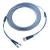 Armored Fiber Optic Patch Cable Multimode Duplex LC/SC/FC/ST 3 Meters Jumper Pigtail Cord(LC-ST,5m) view 1