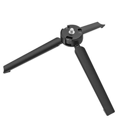 Aluminum Alloy Mini Tripod Gimbal Portable Camera Stand Desktop Bracket Mount Compatible for Action 4/3 Digital Cameras