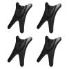 4-Count Speedlight Stand Enhances Photography Lighting 1/4inch Screw Interfaces Base Stand for Portable Speedlight view 1