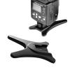 4-Count Speedlight Stand Enhances Photography Lighting 1/4inch Screw Interfaces Base Stand for Portable Speedlight view 2