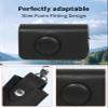 BOVUGAC (2 IN 1) Case for KODAK EKTAR H35F9/Kodak Ultra F9 Film Camera And 135 35mm Roll Film Case Hard Shell Camera Case with Hand Strap Full Protection,Premium PU,Scratch Resistant(Black) view 4