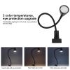 Garosa Clip Reading Light with Dimming, Protect Eyes, for Reading, Repairing, Indoor Lighting Supplies (Black) view 4