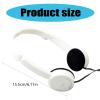 Kangnice Kids Headphone Foldable Stereo 3.5mm Corded On-Ear Headsets for Boys/Girls/Laptop/School/Tablet/Cellphone/Laptop view 3