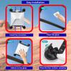 HOMYPOWER Starlink Mini Suction Cup Mount, Accessories for Car, RV, Truck, Boat,Strong Carbon Steel Sunroof and Window Mount Stable Satellite Signal for Travel view 3