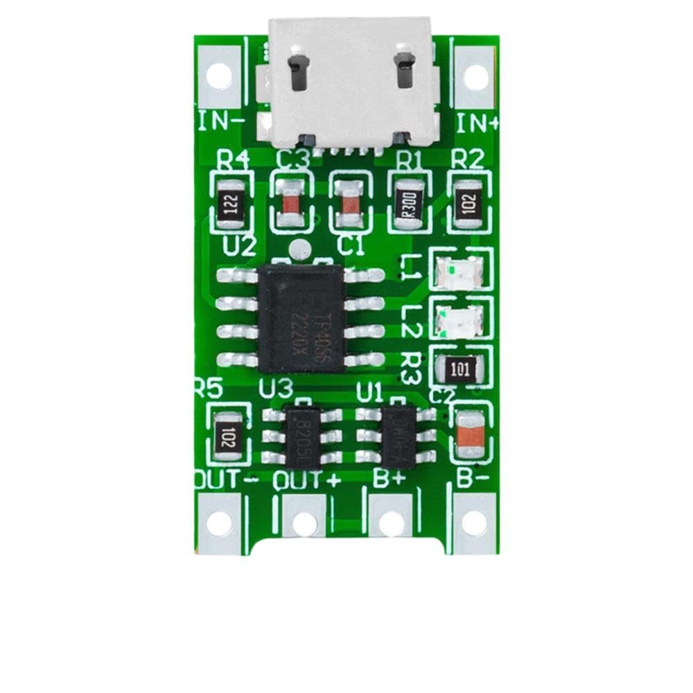 1~10PCS EGBO 1S Lithium 18650 Solar Charging Module 4.2V3.7V3.6V Polymer Charger Protection (Color: 1PCS)