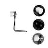 ARTIBETTER Metal L-Shaped Binocular Tripod Adapter Universal Threading Mount for Bird Watching and Outdoor Activities Compatible Most Tripods view 4