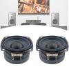 GENYUI 3inch Full Frequency 15W 4Ohm Waterproof Full Requency Subwoofer Import Rubber Coils view 2
