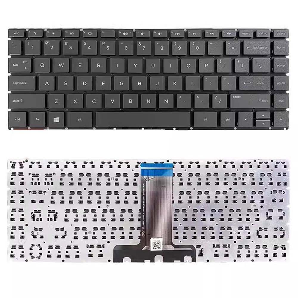 New Laptop Keyboard for HP 348 G7 Black English US