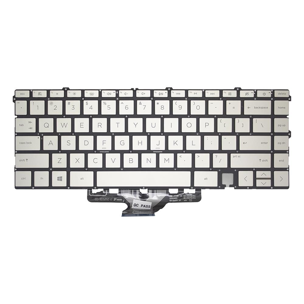 New Laptop Keyboard for HP Envy x360 13-BD0000 13T-BD000 13M-BD0000 with Backlit English US Pale Gold