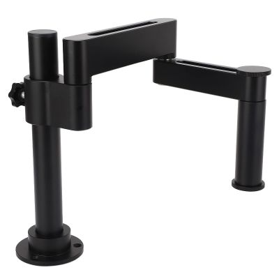 Universal Rotatable Microscope Arm Angle Adjustable Telescopic Microscope Arm Stand Camera Mount Desk Stand