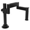 Universal Rotatable Microscope Arm Angle Adjustable Telescopic Microscope Arm Stand Camera Mount Desk Stand view 1
