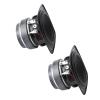GENYUI 81mm 3inch Multimedias Internal Magnetic 4Ohm 25W Theater Music Loudspeaker view 4