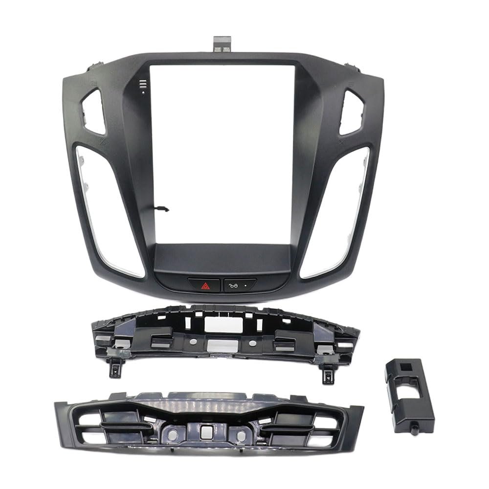 9.7-Inch Car Audio Fascia Panel for Ford Focus 2012-2015 Android WiFi GPS MP5 Player 2Din Head Unit Dash Frame Cover (Only Frame)