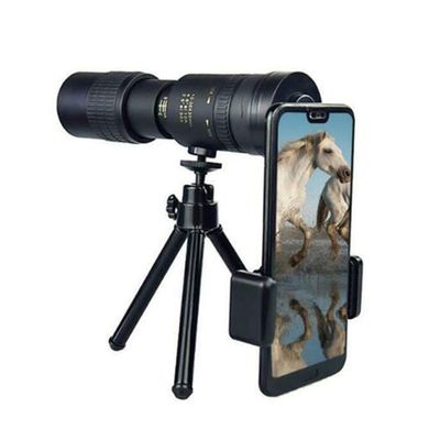 Monocular Telescopes 4K 10-300X40mm Telephoto Zoom Monocular Telescope for Adult Bird Watching Outdoor Travel Sightseeing