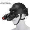 Device Head-Mounted Night Vision TelescopeHelmet Mounted Night Vision Monocular8 X ZoomDay and Night Dual-Usefor Nighttime Exploration Photography view 2