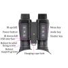 Device Head-Mounted Night Vision TelescopeHelmet Mounted Night Vision Monocular8 X ZoomDay and Night Dual-Usefor Nighttime Exploration Photography view 3