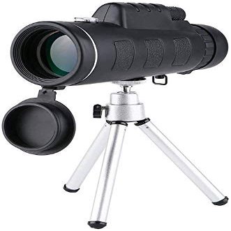 Portable Binoculars High Power Monocular Telescope High Power HD Monocular with Tripod for Bird Watching Camping Hiking Match