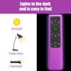2 Pack Remote Cover for Samsung Smart TV, Silicone Protective Case for Samsung Solar Cell Remote 2021 2022 BN59-01357 BN59-01385 BN59-01265A Anti-Slip Remote Case Glow in DarkGlow Purple + Glow Pink view 4