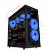AFPSDLFJDLS Computer Cooling Box 15pcs LED Quiet Cooler with Quiet Rubber Connector(Black) view 2