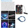 10A CNC 4 Axes Controller Board 32 Bit Engraving Machine Expansion Board Remote Control for Mini CNC Wood Router Machine view 4