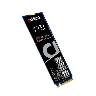 Addlink S85 1TB M.2 PCIe NVMe Gen4 Memory Expansion SSD, Speed Up to 6000 MB/s, Internal Solid State Drive with HMB Technology for Laptop, Gaming and Creators