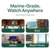 SYLVOX 40-Inch 12V/AC Marine TV, Anti-Corrosion Smart HDTV with Built-in Google TV, 9-32V Surge Protection, WiFi & Bluetooth, HDMI/USB Ports, Perfect for Boats, Yachts, RVs view 2