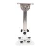 for Gen 3 Mount Kit, Alloy Steel Roof Wall Pole Mount, Strong Load Bearing, Flexible Rotatable, for V3 Standard Dish, Complete Set with , 360 Degree Rotation for Better waf view 4