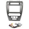 QIDALASER 10.1 Inch Car Radio Fascia Frame Adapter for Ford Fusion 2009-2012 2Din Dash Head Unit Android MP5 Panel Installation Kit (Gray an Cable) view 1