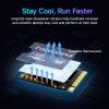 fanxiang 1TB M.2 2230 NVMe SSD, PCIe Gen 4x4 Speed up to 5000 MB/s, 2230 SSD Compatible with Steam Deck/ROG Ally/Microsoft Surface Pro/Mini PCs, S630 view 4
