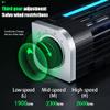AFPSDLFJDLS Laptop Cooler Gaming Notebook Cooler Laptop Cooling Pad Stand RGB LED Adjustable Silent 2600RPM Cable Tablet Desk Fan view 2