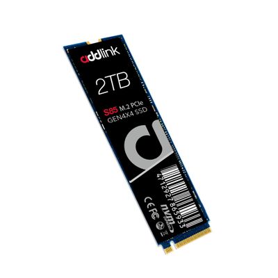 Addlink S85 2TB M.2 PCIe NVMe Gen4 Memory Expansion SSD, Speed Up to 6000 MB/s, Internal Solid State Drive with HMB Technology for Laptop, Gaming and Creators