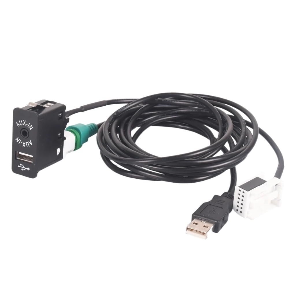 Car USB AUX in Plug Input Socket Adapter for BMW E60 E61 E63 E81 E87 E90 F10 F12 E70 X1 X3 X5 for Mini for Cooper R56