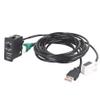 Car USB AUX in Plug Input Socket Adapter for BMW E60 E61 E63 E81 E87 E90 F10 F12 E70 X1 X3 X5 for Mini for Cooper R56 view 1