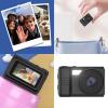 Kangnice Portable Small Camcorder Miniature Digital Camera LCD Screen 1080P 32GB Card Video Recorders for Sports and Travel view 2