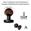 25mm Aluminum Ball Mount Base 1Ball Adapter,Compatible with RAM Bracket B Size Dual Socket arm ,with T-Bolt view 2