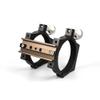Adjustable Hoop 97mm to 105mm Alloy Bracket with 120mm Dovetail Mounting Plate for Astronomical Monocular Telescope view 3