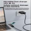 100W PD Power Charger Connector Tip (4.5 X 3.0mm Dell Small Head) with 100W/5A USB C Cable (1.5M) view 4