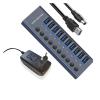 F7X3K0Z 10 7 4 Port USB Hub 3.0 Aluminum A 3 0 Multi-hub Splitter Concentrator Multiple Extension Dock with Switch Adapter for PC Laptop(4 Ports HUB EU) view 1
