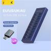 F7X3K0Z 10 7 4 Port USB Hub 3.0 Aluminum A 3 0 Multi-hub Splitter Concentrator Multiple Extension Dock with Switch Adapter for PC Laptop(4 Ports HUB EU) view 4